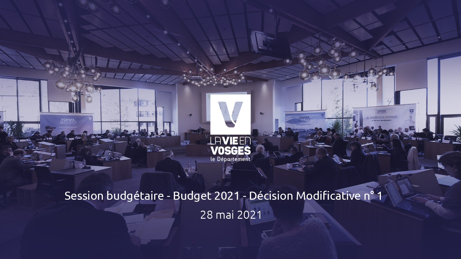 Session budgétaire - Budget 2021 - Décision Modificative n° 1