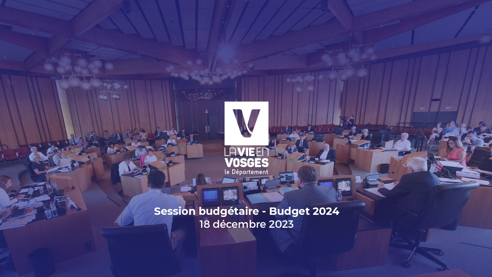 Session budgétaire - Budget 2024