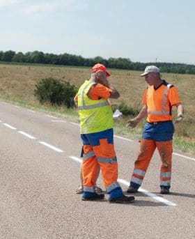Des agents sur le terrain pour sécuriser les routes vosgiennes